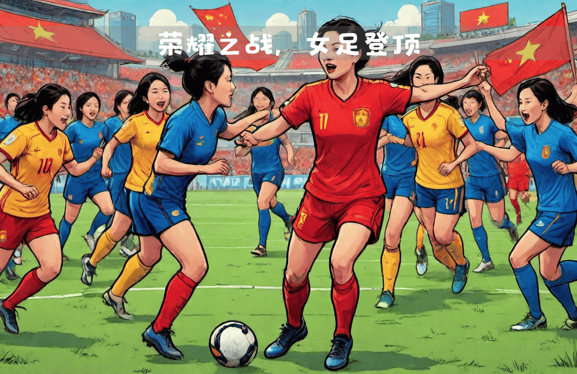 女足比赛中，中国队赢得对手赞美
